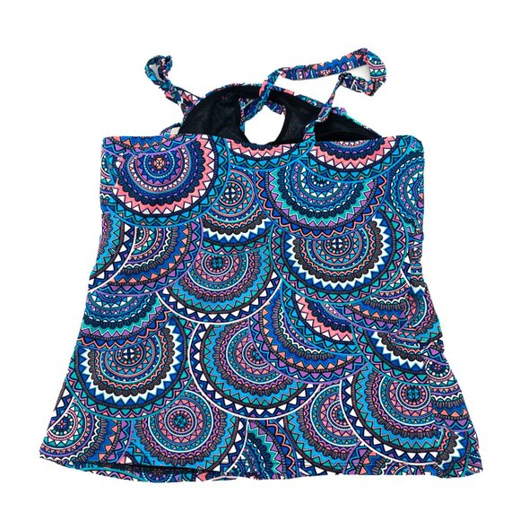 Christina Women's Tankini Top | Multicolored | Various Sizes **NEW - Picture 2 of 3